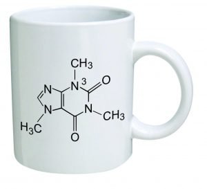 Funny Mug – Caffeine Molecule