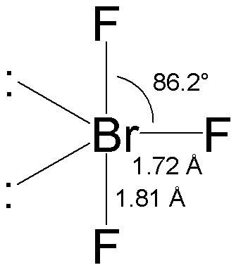 brf3 bond angle