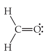 Formaldehyde Lewis structure