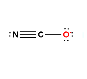 NCO- Valence electrons