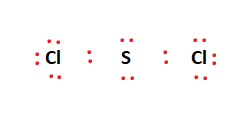 SCl2 Lewis Dot Structure
