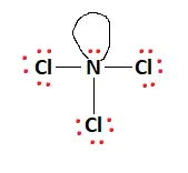 Ncl3 Lewis structure