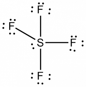 lewis structure sof4