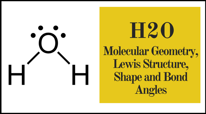 h20 lewis dot structure