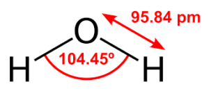H2O Molecular Geometry, Lewis Structure, Shape and Bond Angles