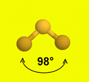 how many double bonds are there in a molecule of sf2?