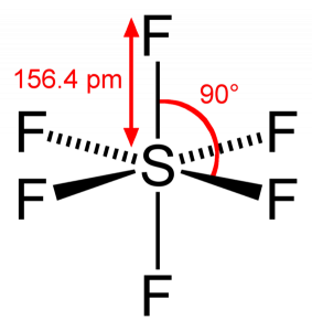 zwavel-hexafluoride-90 graden