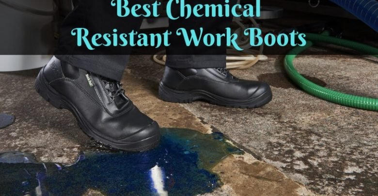 chemical resistant safety boots