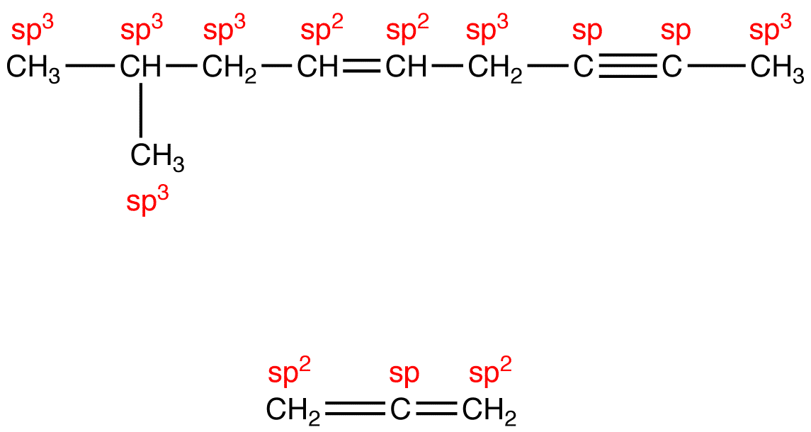 How To Determine Hybridization From Structure