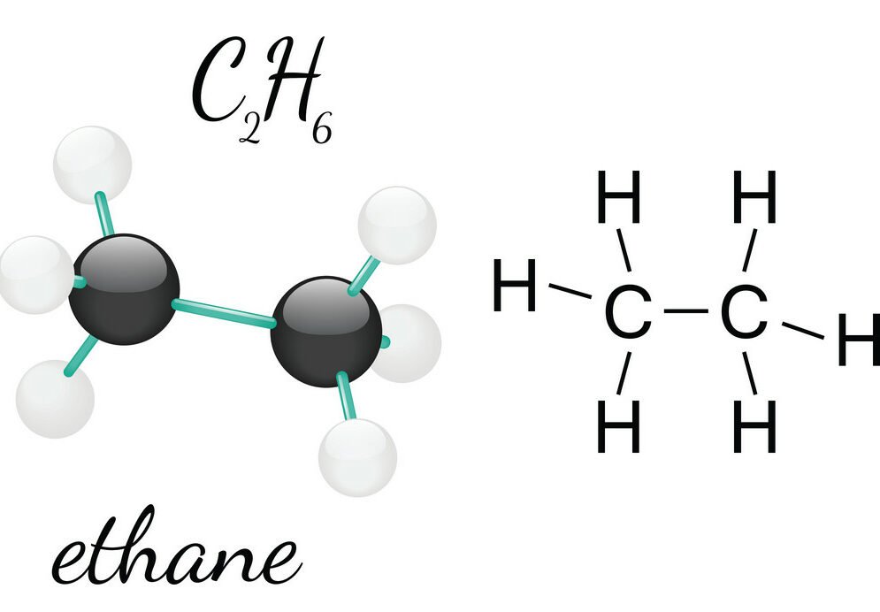 c2h6 molecular geometry