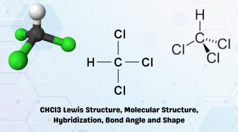 CHCl3 Lewis Structure, Molecular Geometry, Hybridization, Bond Angle ...