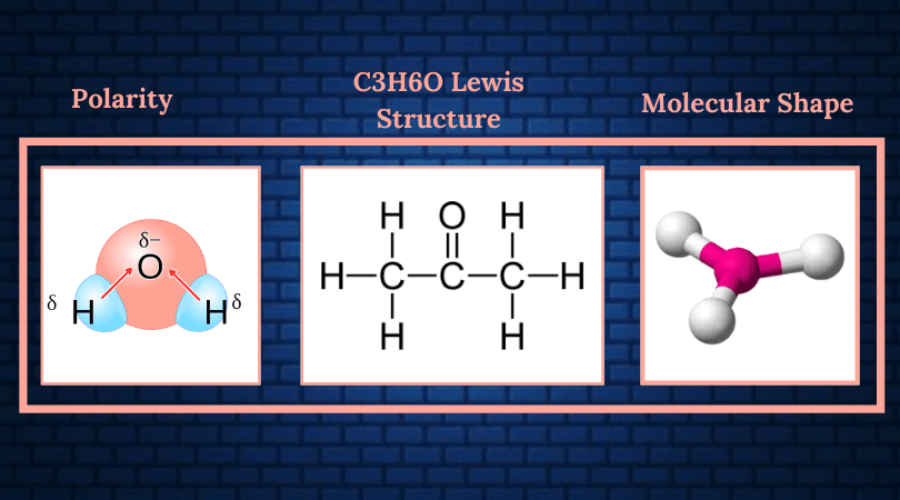 C3H6O Lewis Structure (1)