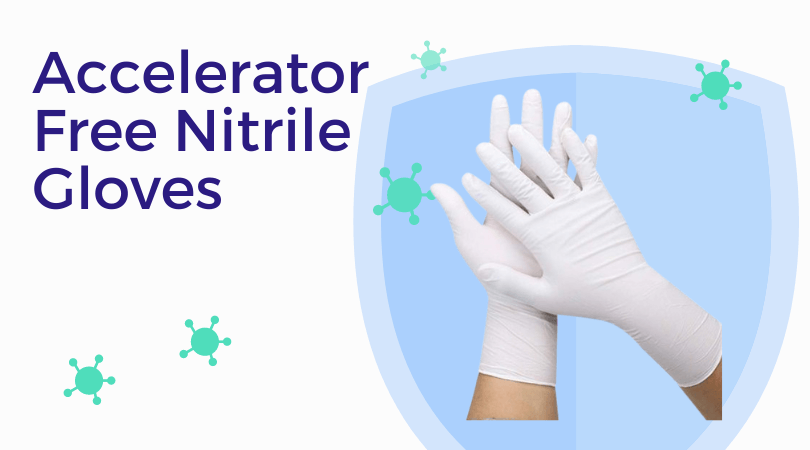 Accelerator Free Nitrile Gloves