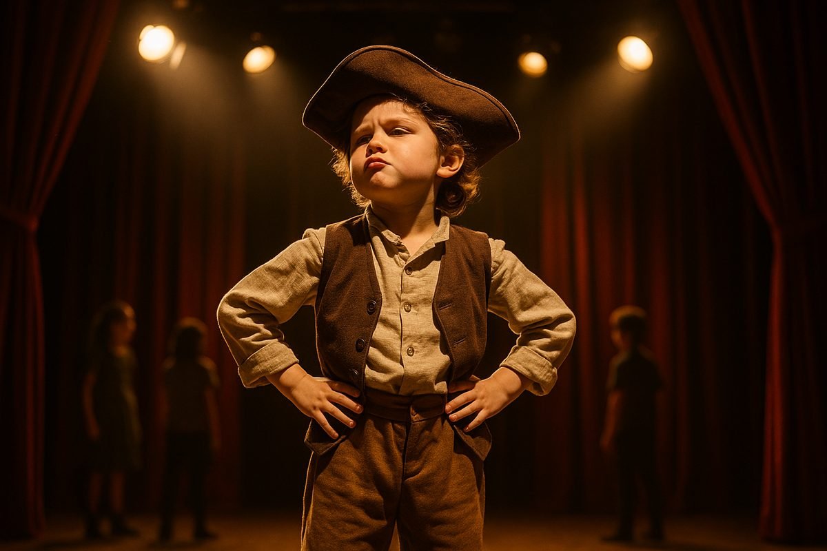 casting a total brat in the school play